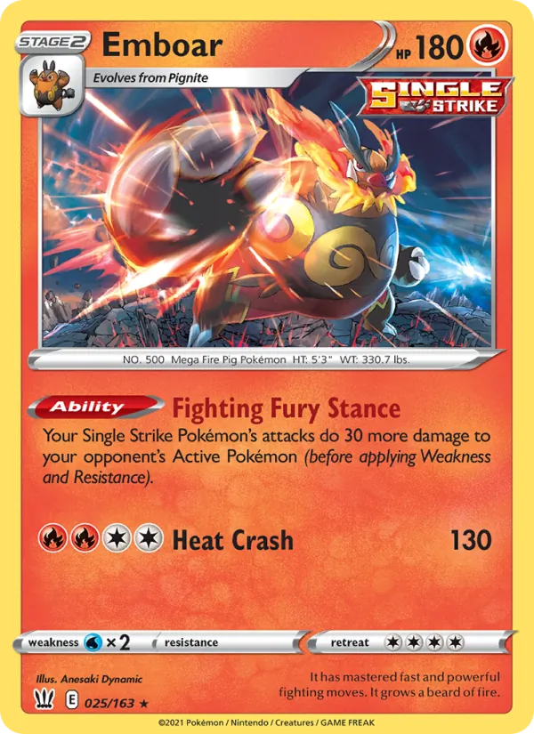 Emboar 25/163
