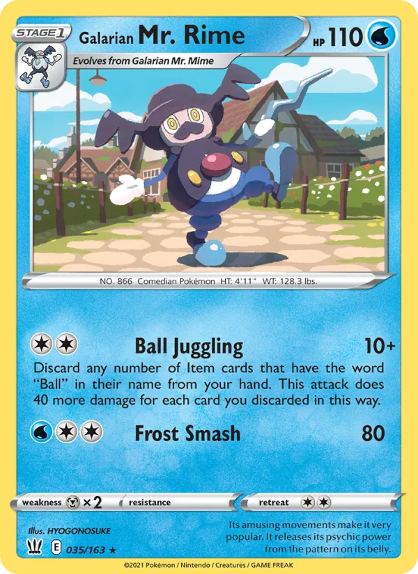 Galarian Mr. Rime 35/163