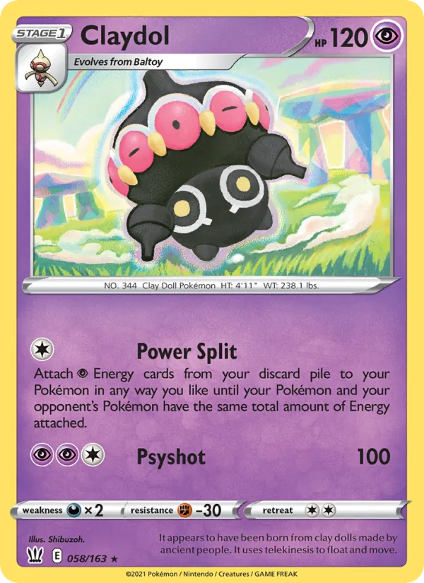 Claydol 58/163