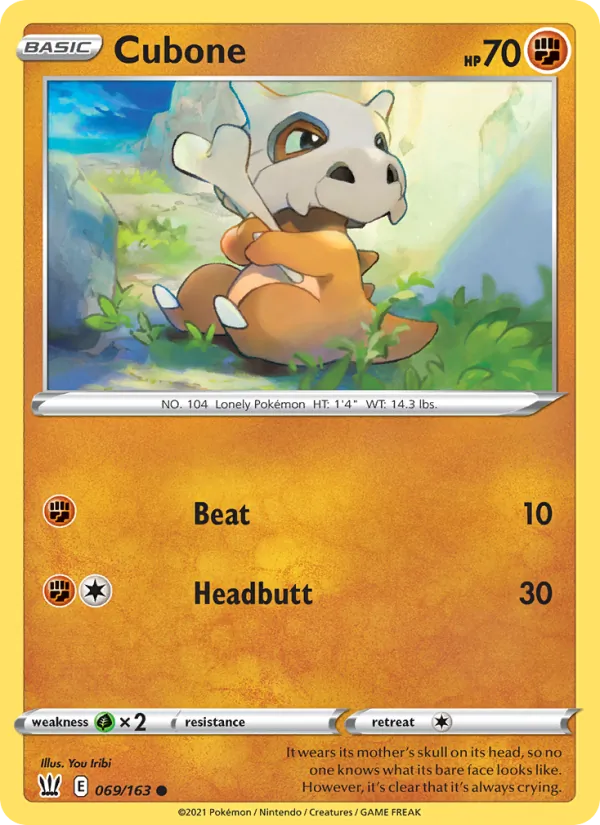 Cubone 69/163
