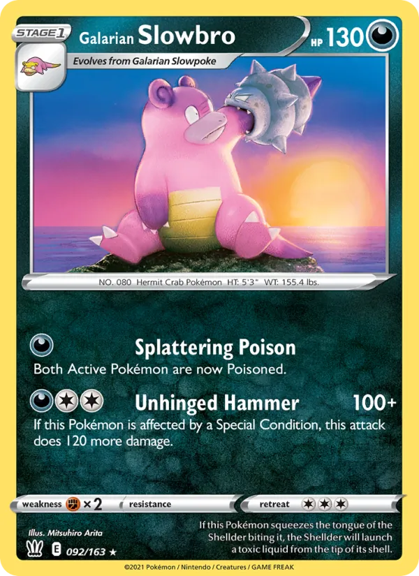 Galarian Slowbro 92/163