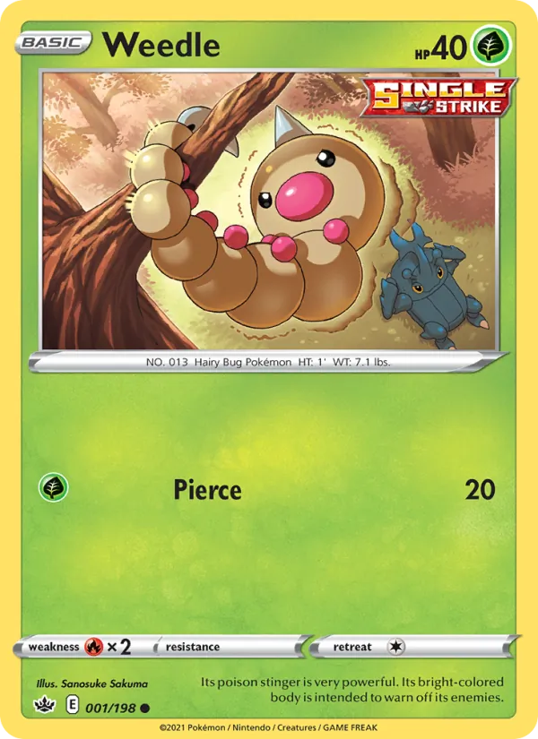 Weedle 1/198