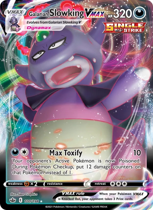 Galarian Slowking VMAX 100/198