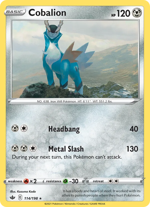 Cobalion 114/198
