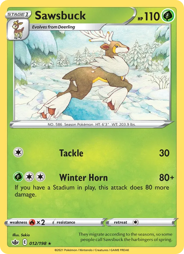 Sawsbuck 12/198
