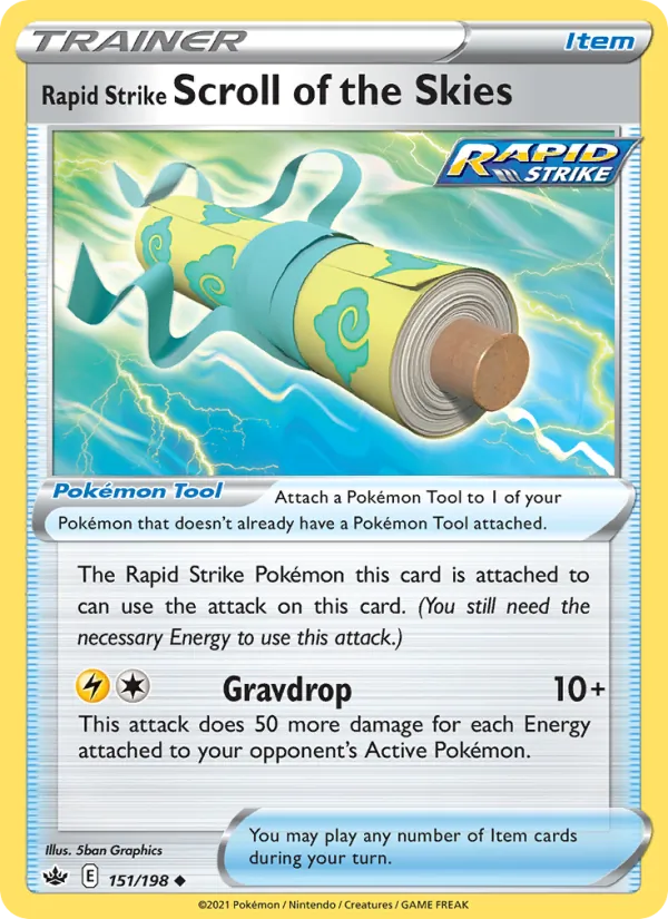 Rapid Strike Scroll of the Skies 151/198