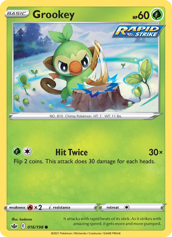 Grookey 16/198
