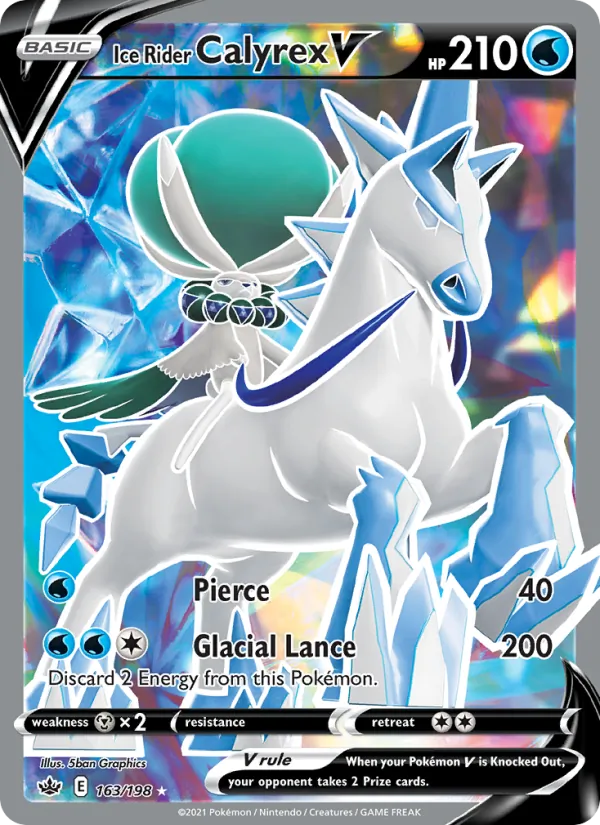 Ice Rider Calyrex V 163/198