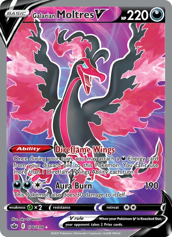 Galarian Moltres V 176/198