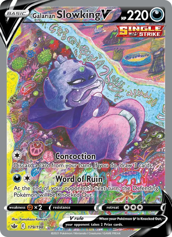 Galarian Slowking V 179/198