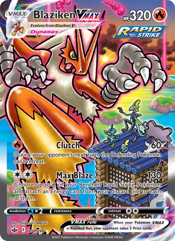 Blaziken VMAX 201/198