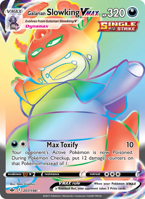 Galarian Slowking VMAX 207/198