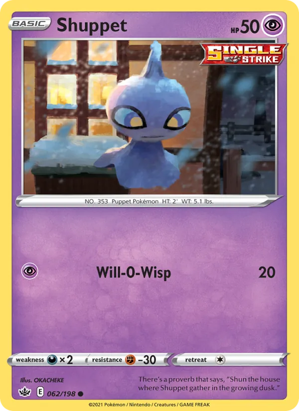 Shuppet 62/198