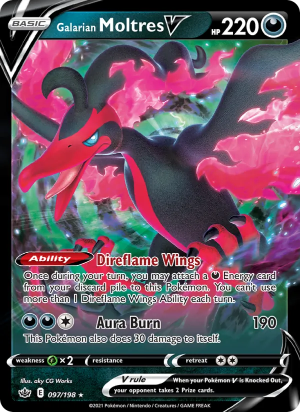 Galarian Moltres V 97/198