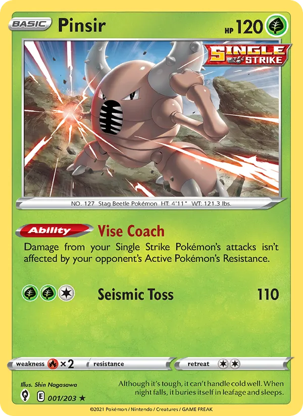 Pinsir 1/203