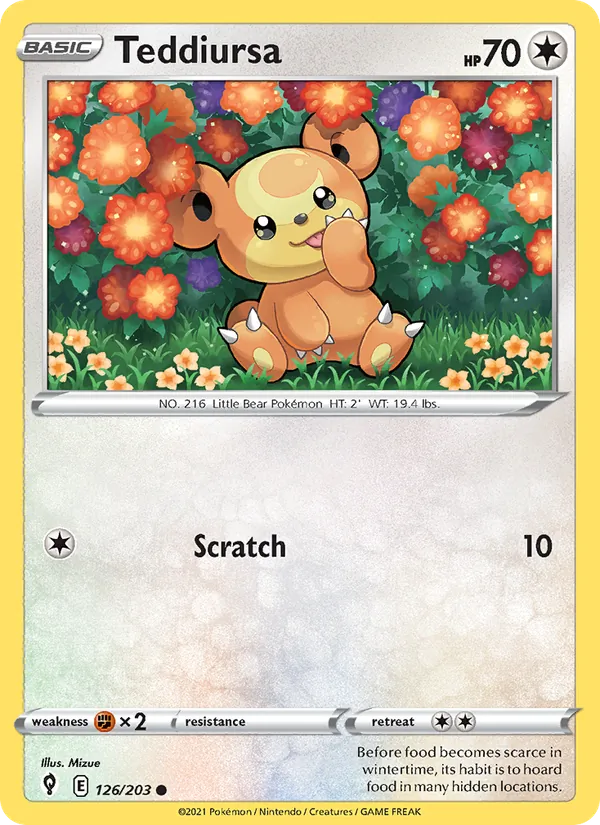 Teddiursa 126/203