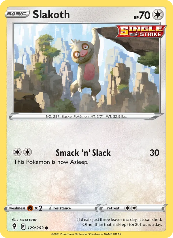 Slakoth 129/203