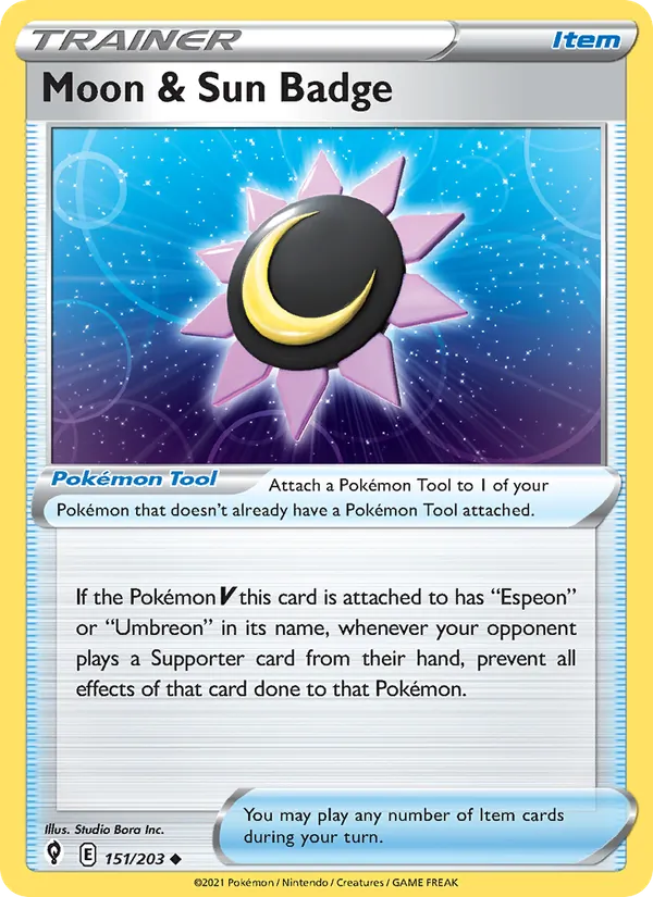 Moon & Sun Badge 151/203