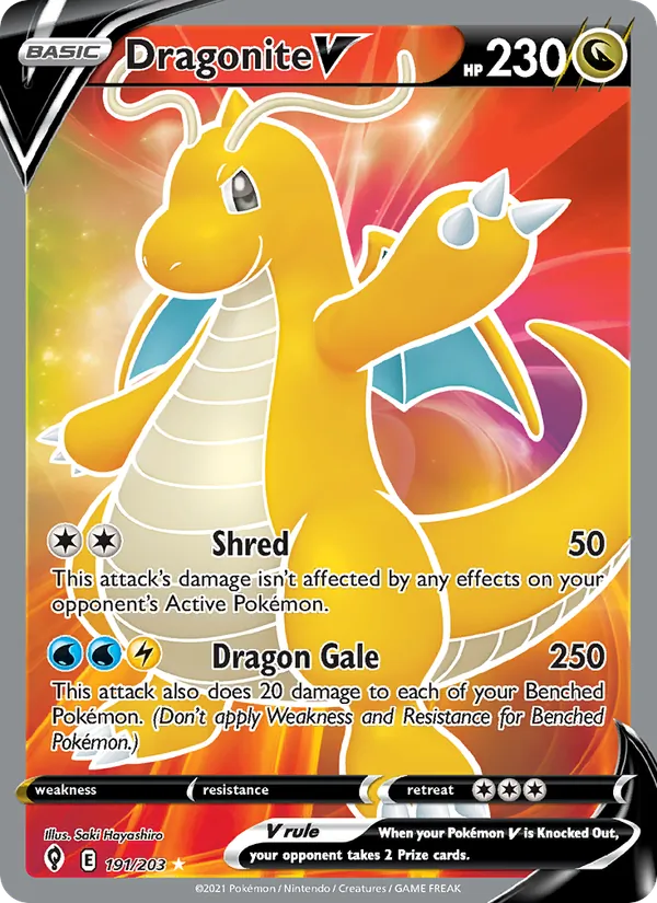 Dragonite V 191/203