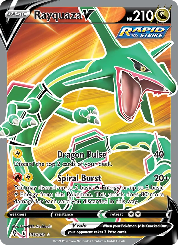 Rayquaza V 193/203