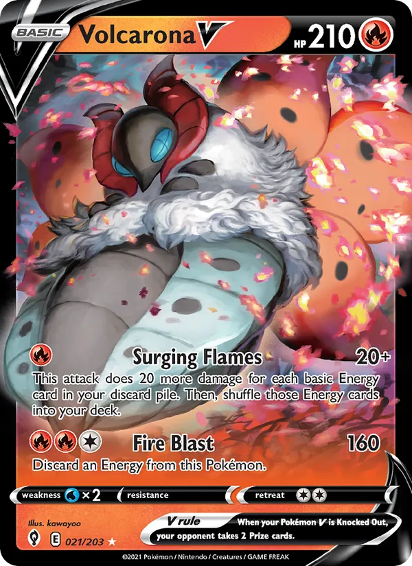 Volcarona V 21/203