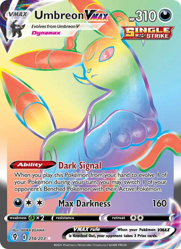 Umbreon VMAX 214/203