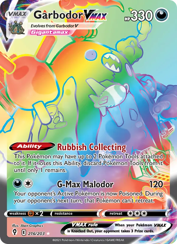 Garbodor VMAX 216/203