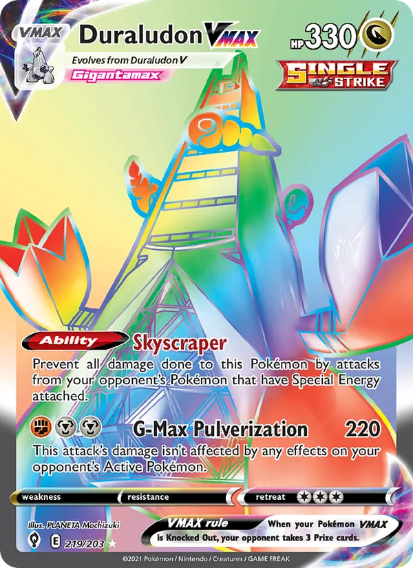 Duraludon VMAX 219/203