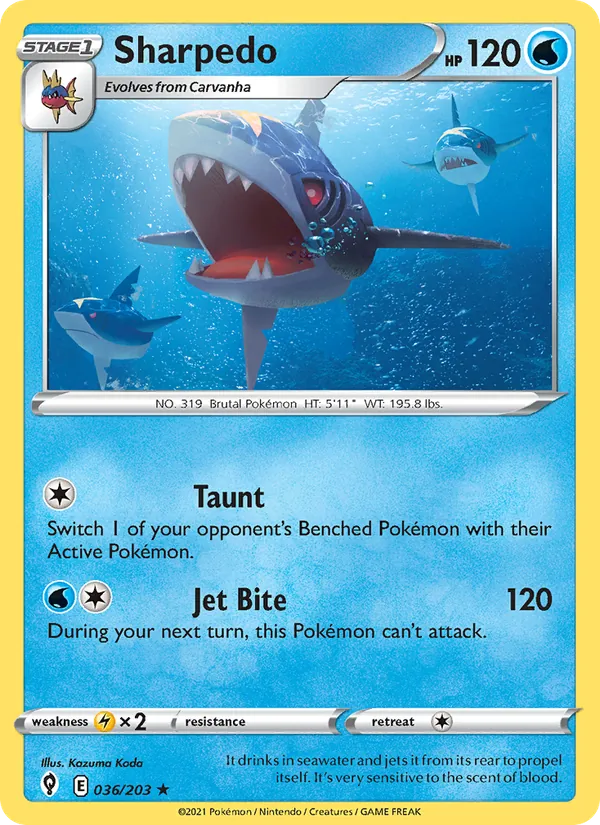 Sharpedo 36/203