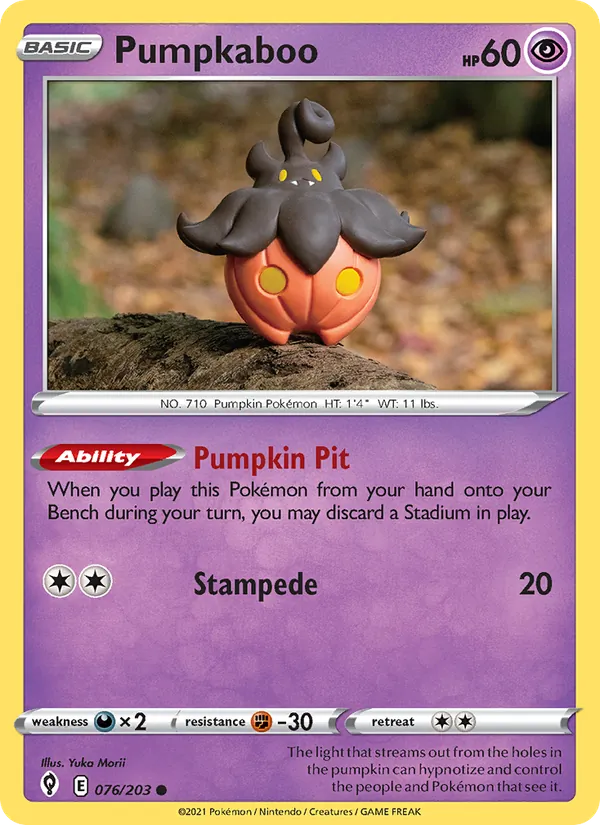 Pumpkaboo 76/203