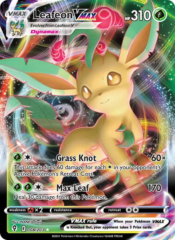 Leafeon VMAX 8/203