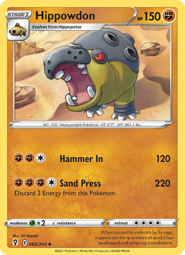 Hippowdon 85/203