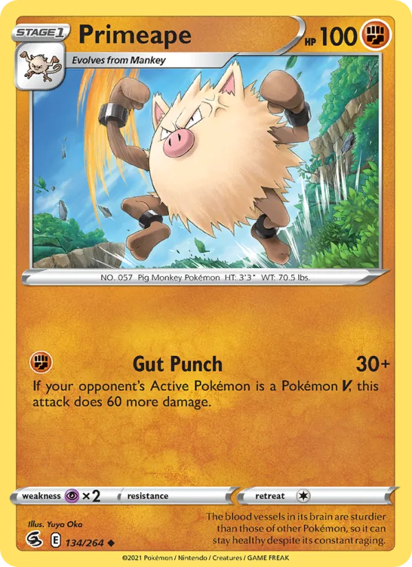 Primeape 134/264