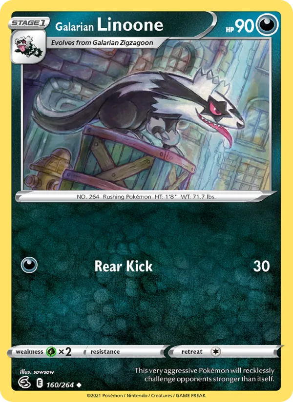 Galarian Linoone 160/264
