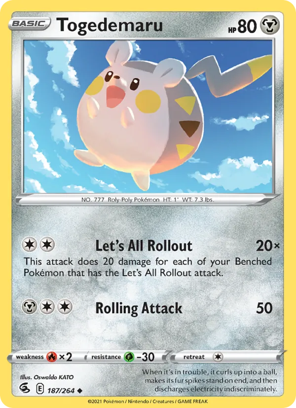 Togedemaru 187/264