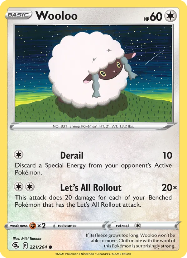 Wooloo 221/264