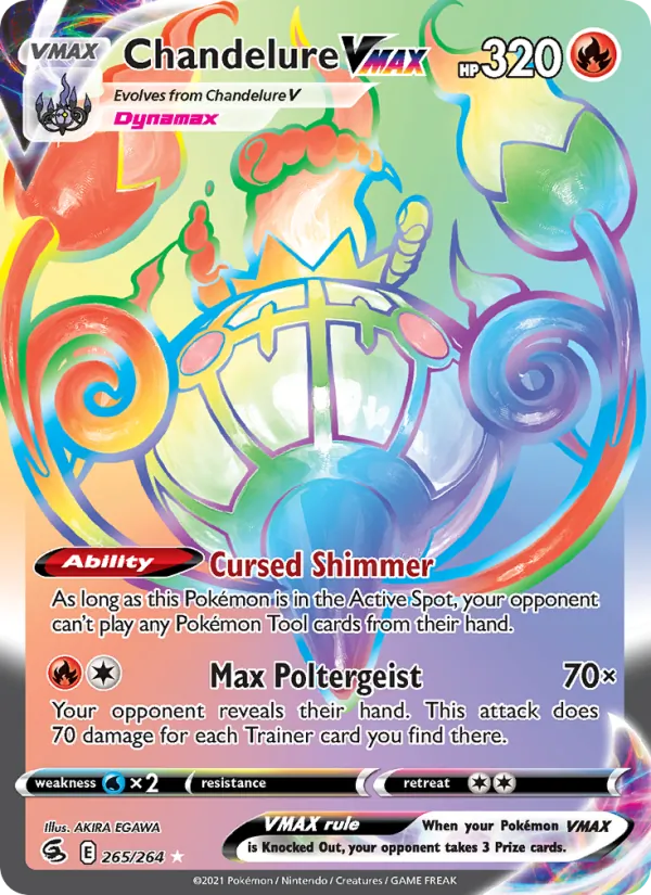 Chandelure VMAX 265/264