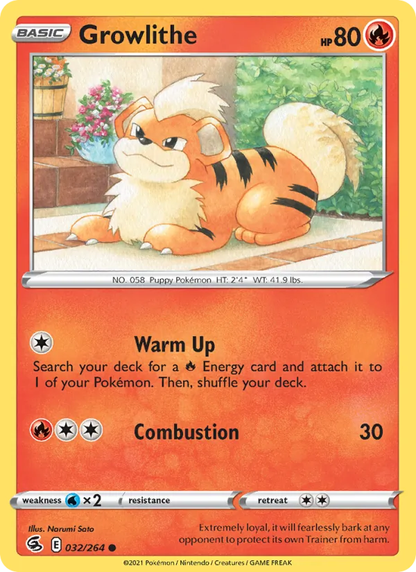 Growlithe 32/264
