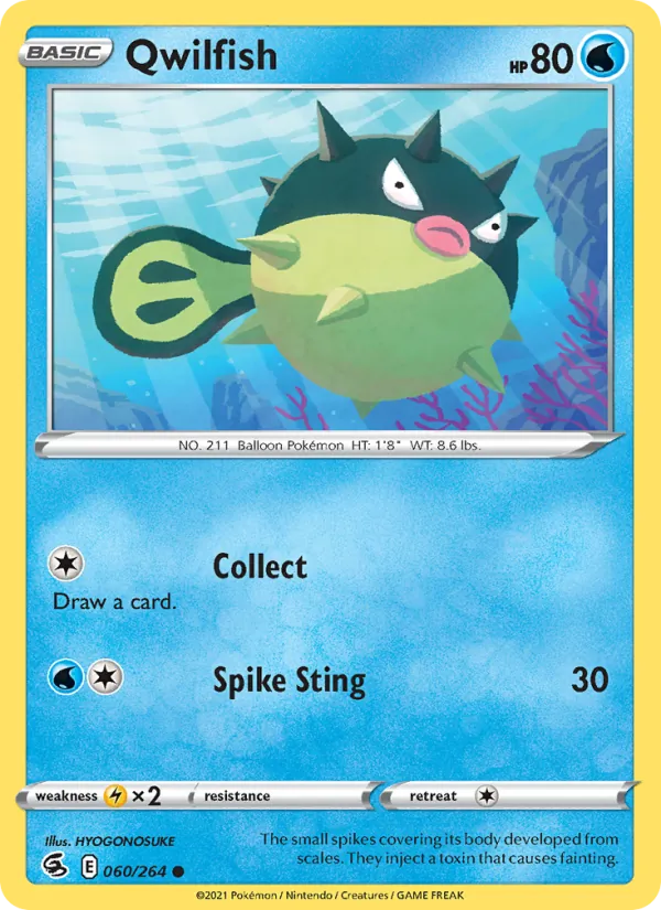 Qwilfish 60/264