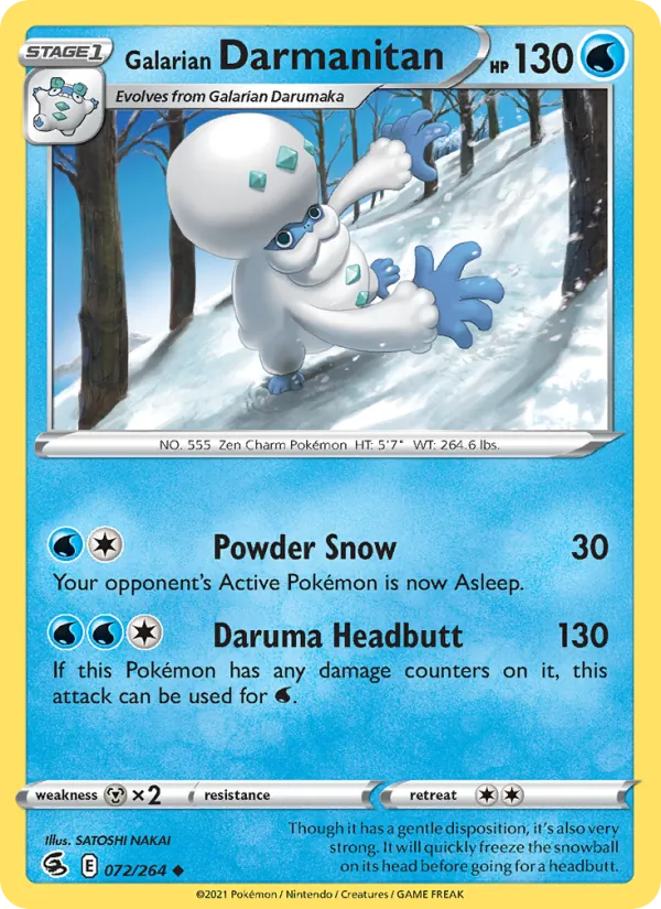 Galarian Darmanitan 72/264
