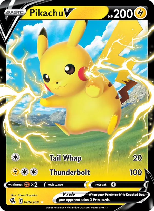 Pikachu V 86/264
