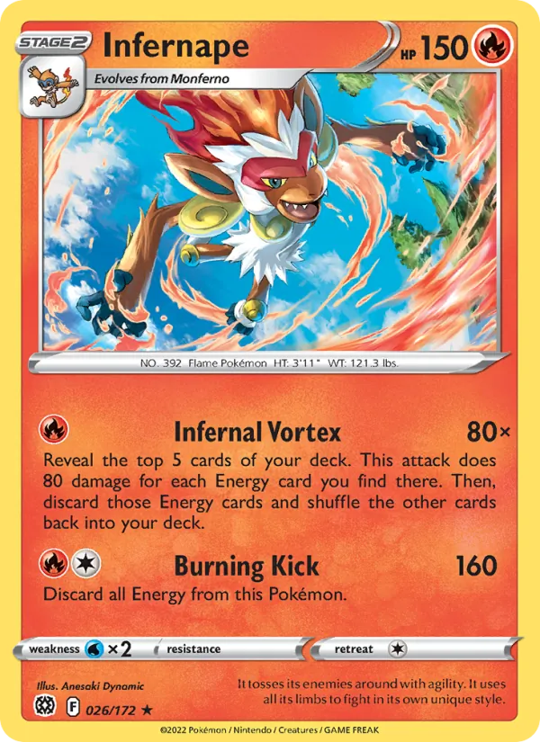 Infernape 026/172