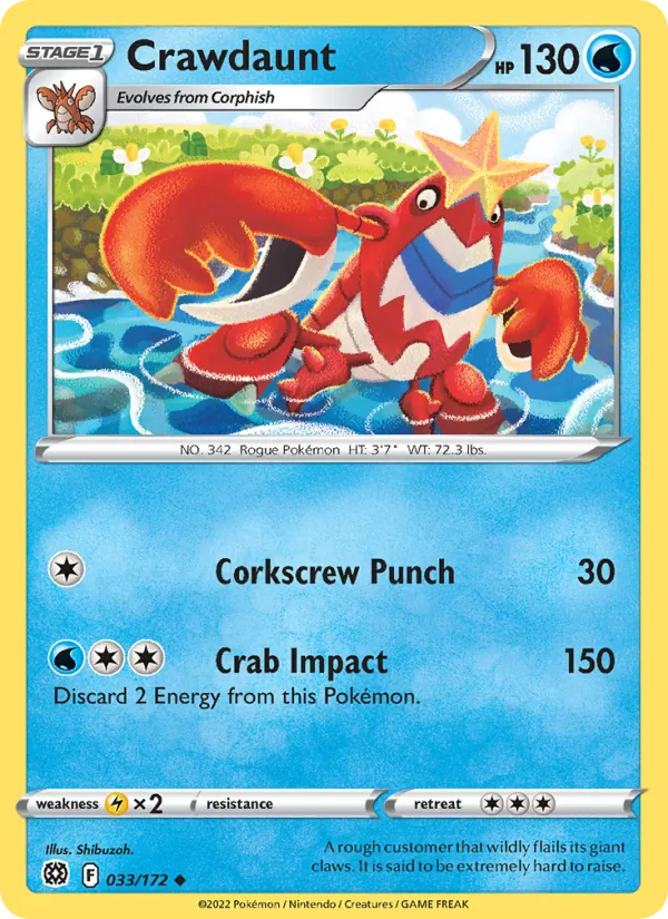 Crawdaunt 033/172
