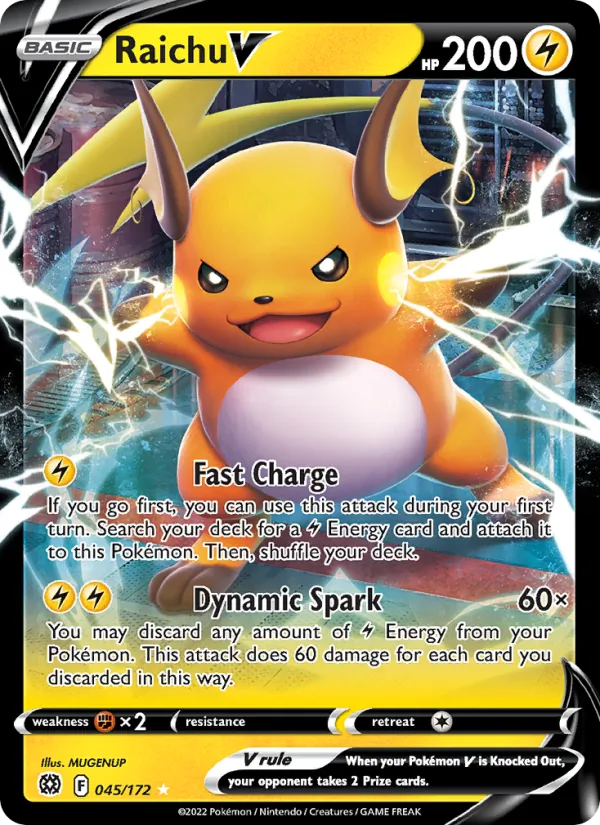 Raichu V 045/172