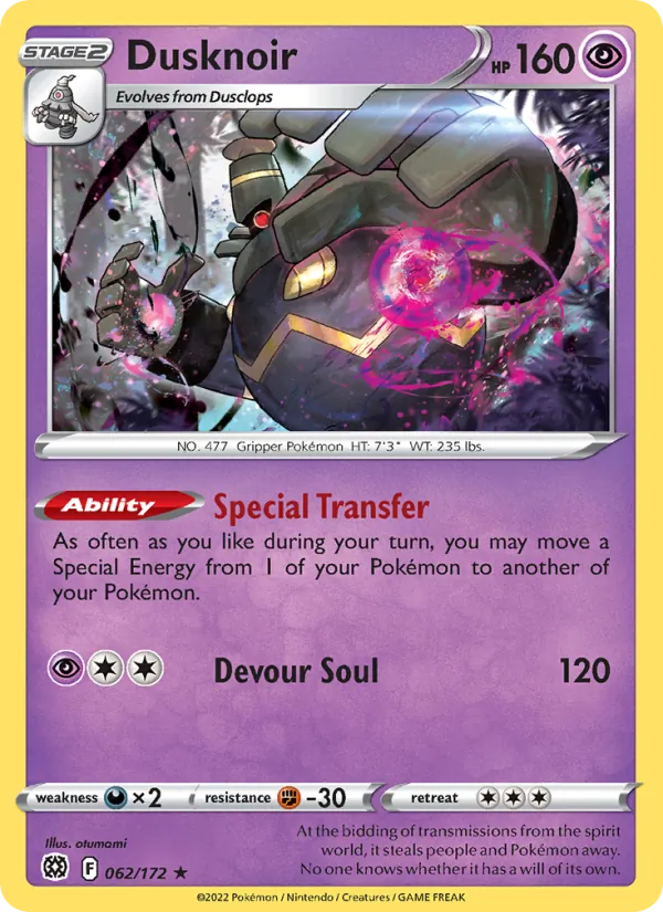 Dusknoir 062/172