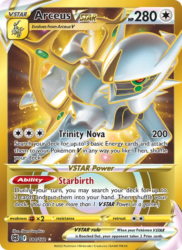 Arceus VSTAR 184/172