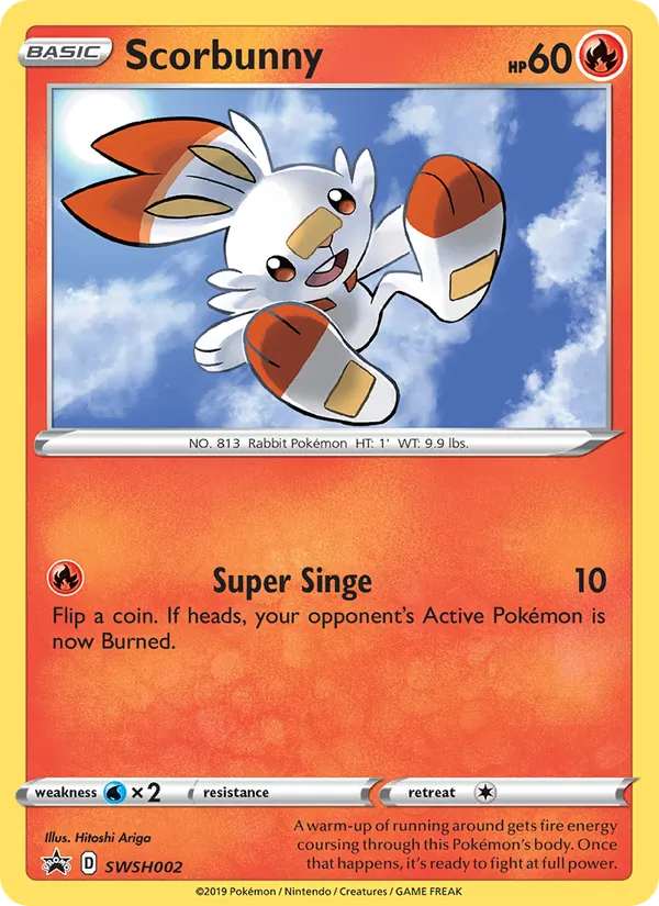 Scorbunny SWSH002/307