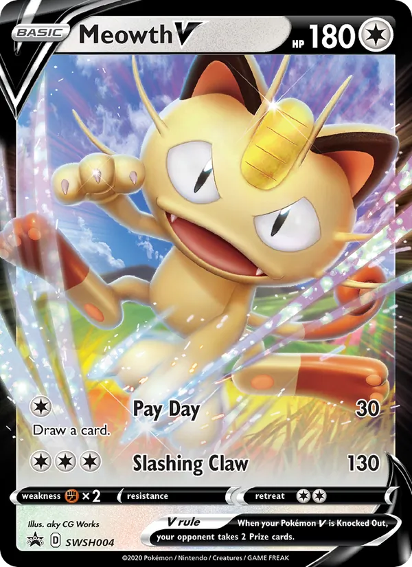 Meowth V SWSH004/307