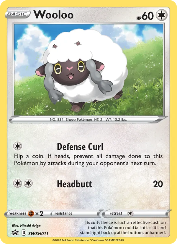 Wooloo SWSH011/307