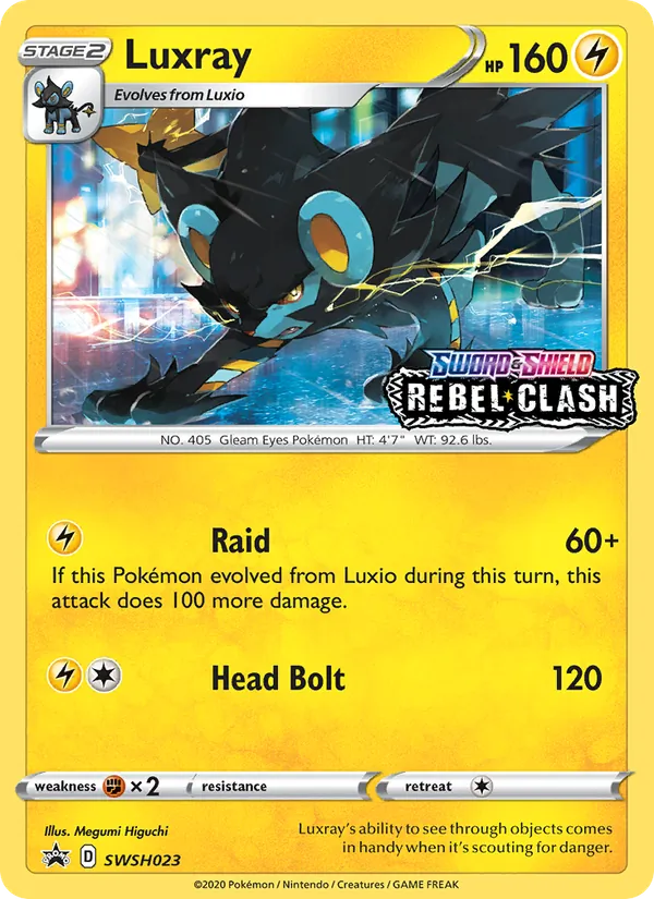 Luxray SWSH023/307